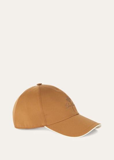 Loro Piana Casquette Baseball Camel