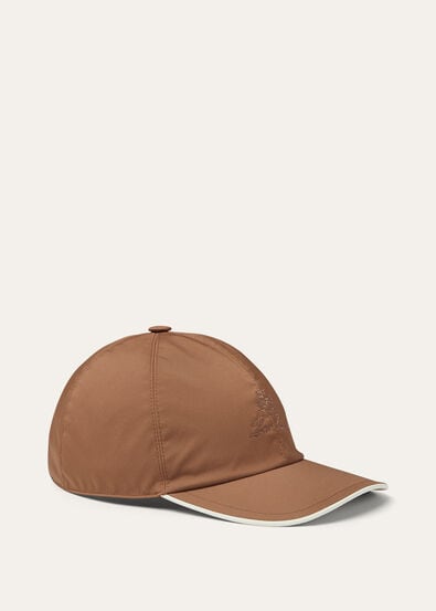 Loro Piana Casquette Baseball Cognac