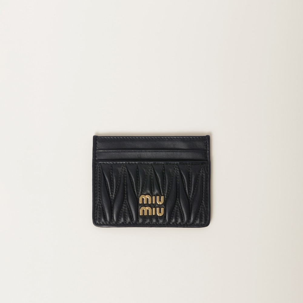 Miu Miu Porte-Cartes Noir