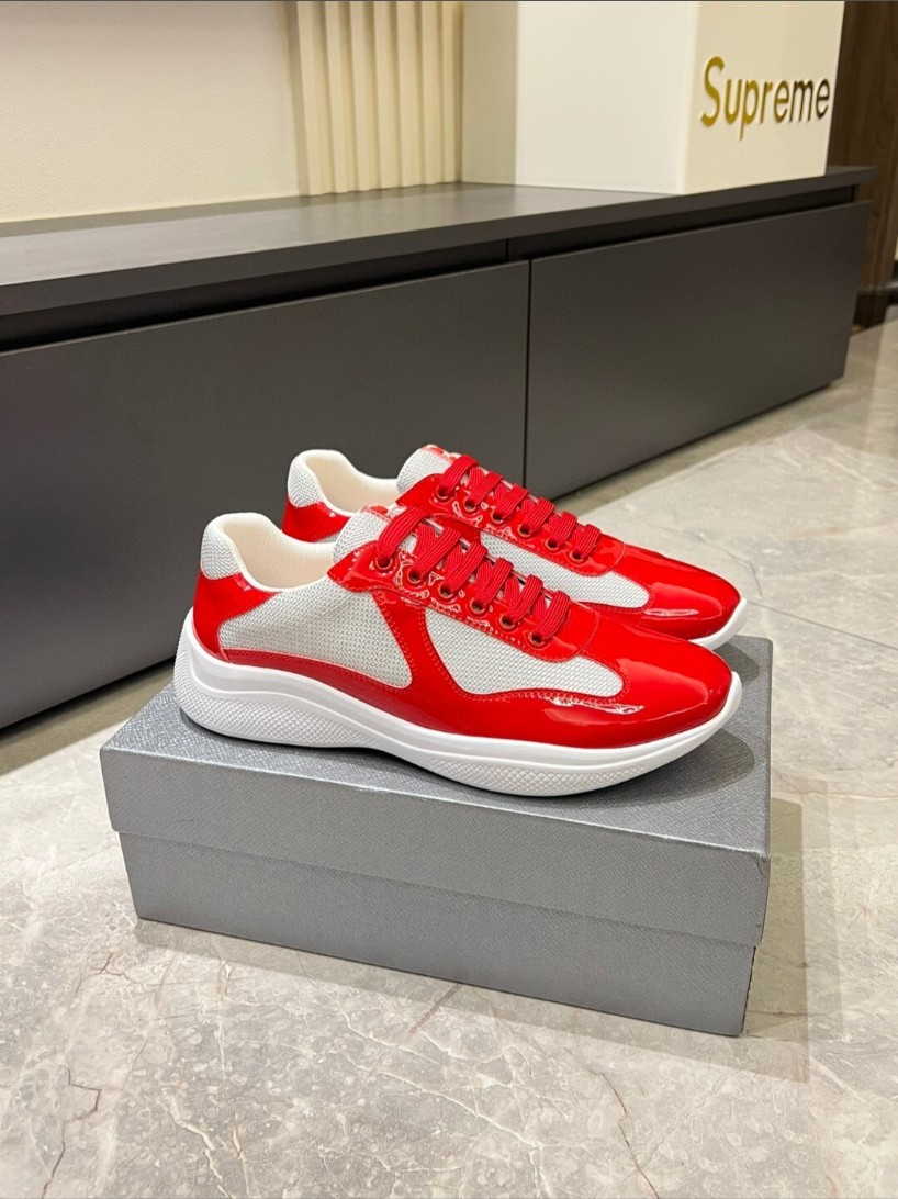 Prada America's Cup Rouge/Blanc